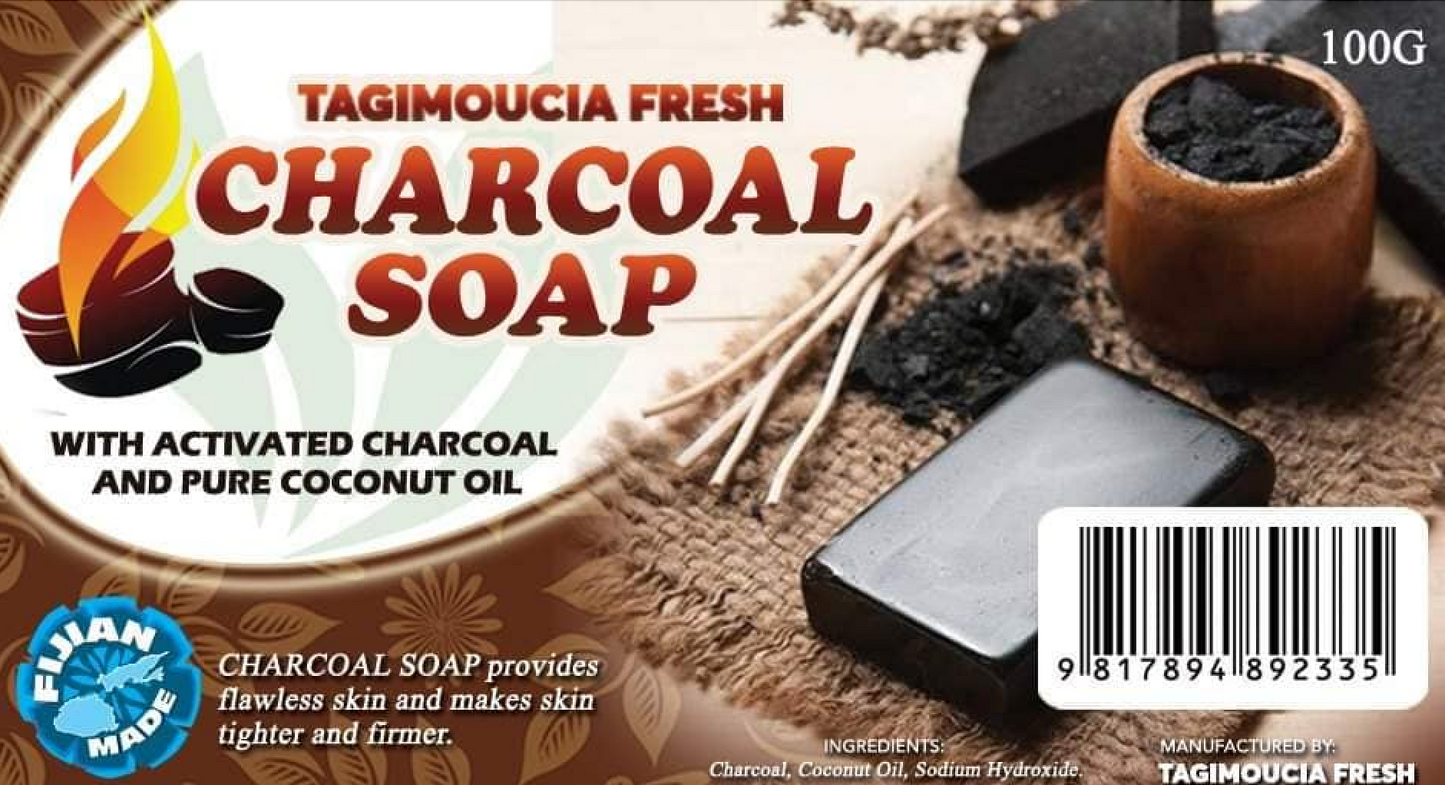 Natural Pure Organic Charcoal Soap [3 pack]
