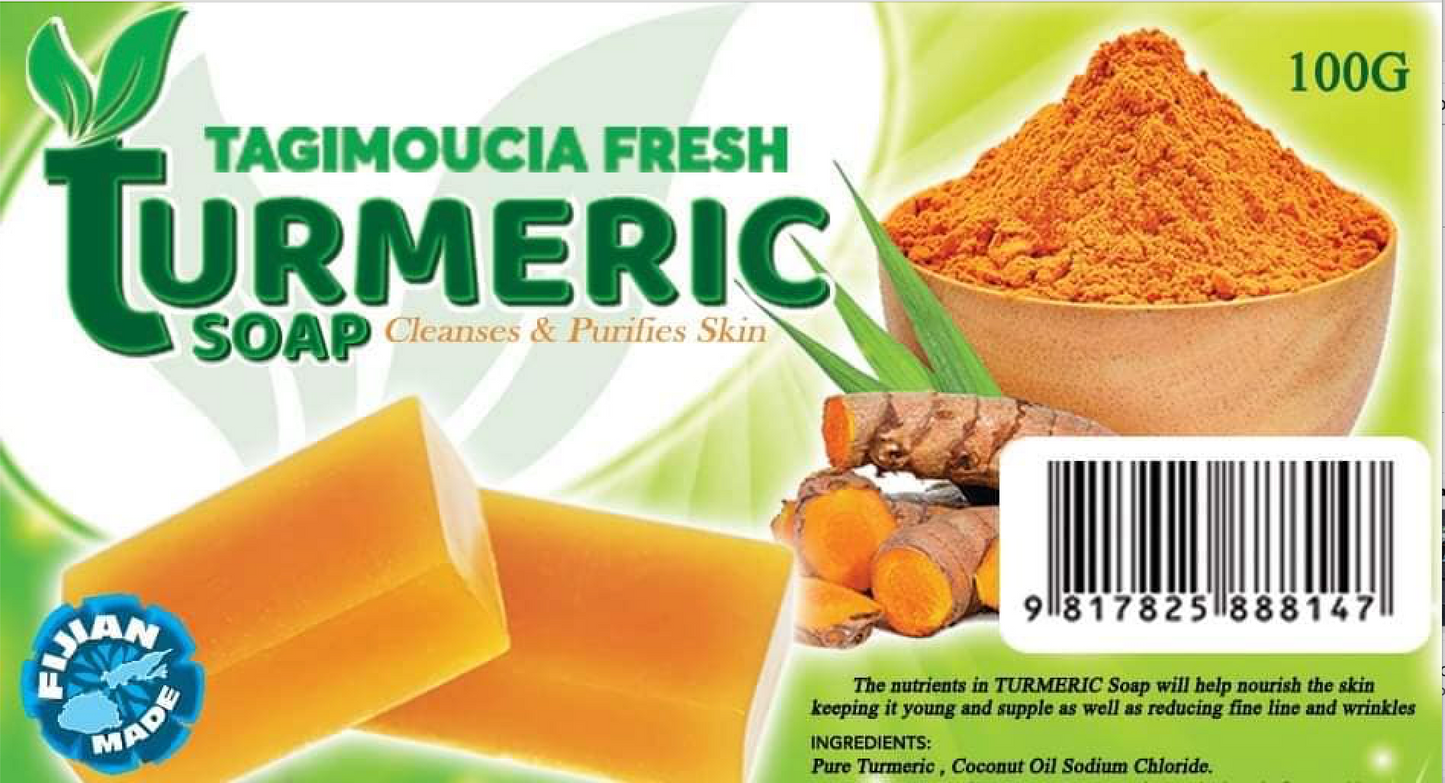 Hand made organic Natural-Turmeric Soap [3 pack]